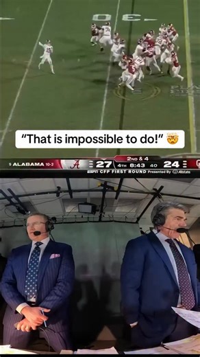 Kirk Herbstreit on Instagram: "What a play last night from Germie Bernard 👀 #abc"
