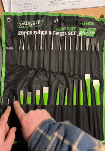 Swanlake 28-Piece Punch & Chisel Set Review
