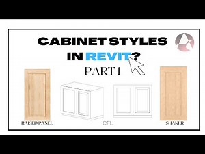 DIFFERENT CABINET STYLES IN REVIT! #tutorial