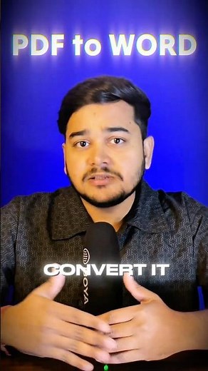PDF ko Word banao sirf 2 Seconds mein! 🔥 #shorts