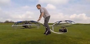 Bicycle that can fly (Video)