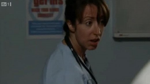 Paula Williamson plays nurse looking after Fiz in Coronation Street
