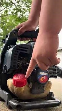 How to start a shindaiwa eb2510 Leaf blower