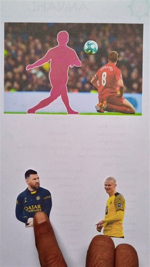 Messi vs Haaland #football #trendingshorts