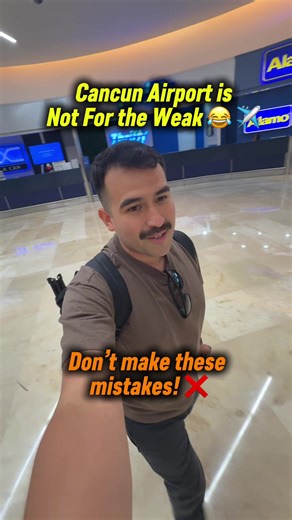Have you been to the Cancun Airport? How was your experience here? #airporthacks#travelhacks