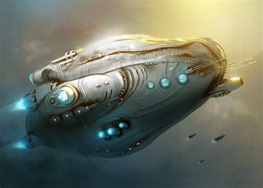 Alien ship sculpt, G-Hamm