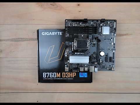 GIGABYTE B760M D3HP 🎯 Motherboard Unboxing and Overview