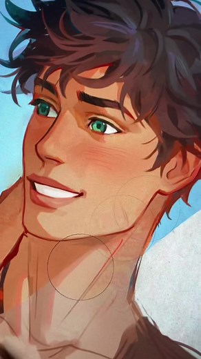 Birthday Drawing Tribute to Percy Jackson | Artist Frostbite Studios