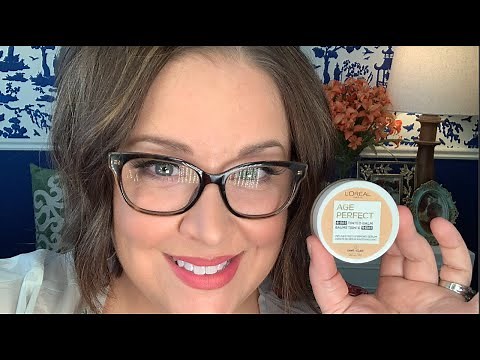 Babe on a Budget?? Foundation Review + Demo of the L'OREAL Age Perfect 4-in-1 Tinted Balm