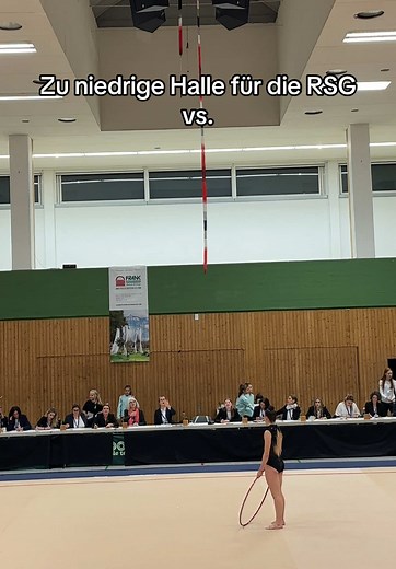 Rhythmische Sportgymnastik: Die perfekte Hallenhöhe