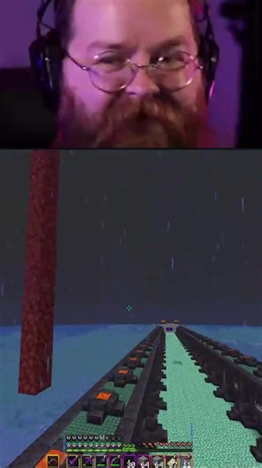 Surviving a Lightning Strike in Hardcore Minecraft