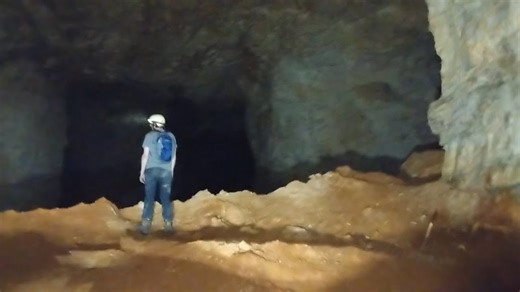 Massive Marble Mine With a Lake Inside