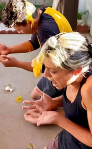 She tricked her teenage son... but it backfired 🤣 Mom and son challenge. Please be advised that this page publishes videos that are intended for entertainment purposes only. This includes scripted dramas, satires, parodies, and magic tricks. Thank you for watching. | Getti