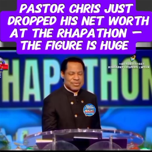 24K views · 1K reactions | PASTOR CHRIS JUST DROPPED HIS NET WORTH AT THE RHAPATHON, THE FIGURE IS HUGE. | Life Infusers Online TV | Facebook