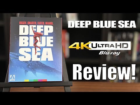 Deep Blue Sea (1999) 4K UHD Blu-ray Review!