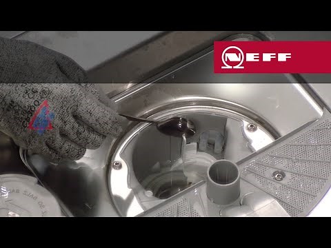 Wie Sie die Pumpe Ihres NEFF Geschirrspülers entsperren
