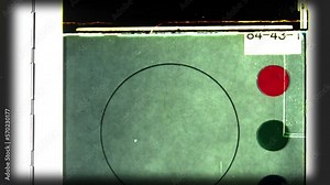 Cinema film intro countdown Stock Video