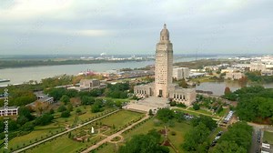 The Louisiana State Capitol Building in Baton Rouge, LA
