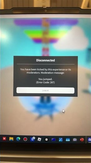 Error code 267 Pops up