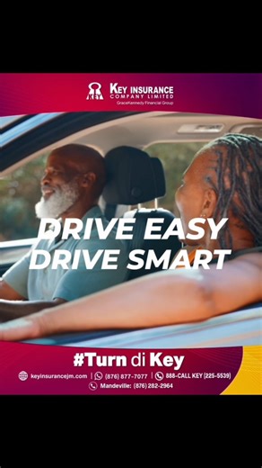🚗💨This one is for all the first-time drivers! You have worked hard, and now you get to enjoy the freedom of the open road — but with that freedom comes responsibility. Protect your new ride with a KEY Motor Insurance policy and take advantage of our First-Time Insured Discount! Stay covered and save while you drive with confidence.🙌🏾 Ready to get started? 🌐 Visit our website (link in bio) to learn more and request a quote 📲 WhatsApp us: (876) 877-7077 📞 Call: 888-CALL-KEY (888-225-5539) #