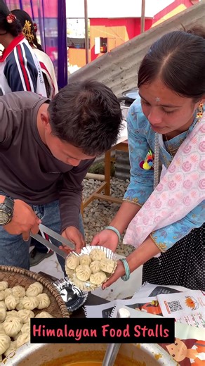 Exploring Himalayan Food Stalls