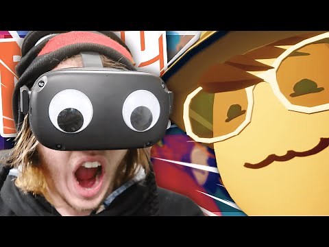 KreekCraft Plays REC ROOM in VR MODE..