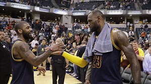 NBA handshakes steal the show before the game even begins