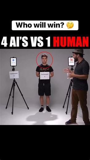 4 Ai’s VS 1 Human | Xiaomanyc 小馬在紐約