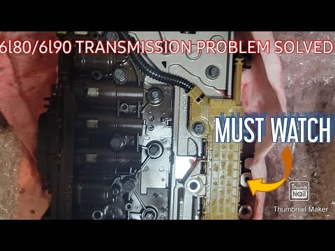 6l80/6l90 transmission problems solenoid problems solved