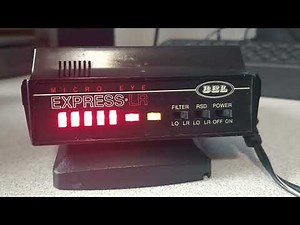 Vintage BEL Beltronics Express-LR Radar Detector