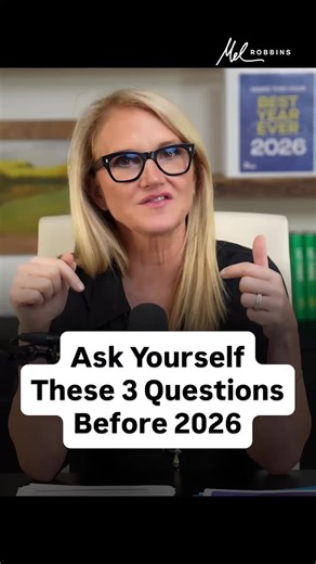 If you want next year to be your best year, this will change everything for you. And it’s the part most people skip… Before you race into new goals, slow down and ask yourself: What will you stop doing? What will you continue doing? What will you start doing? In this episode of The Mel Robbins Podcast, I’m giving you the tools you need to make 2026 your best year YET. I’m sharing the six research-backed questions my husband Chris and I have used for 22 years to pull real lessons from the past ye
