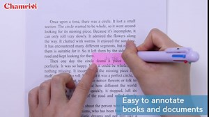 Transparent Sticky Notes Pad, 600 Pcs Self-Adhesive Colorful Clear Sticky Notes, Waterproof Translucent Sticky Notes with Multicolor Ballpoint Pen for Memo Message Reminder (3x3in, 12 Pack)