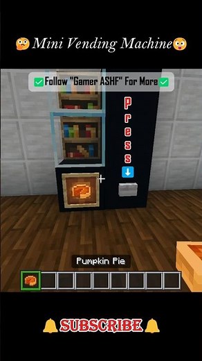 🛠️ How to Make a Vending Machine in Minecraft 🍫| Easy Redstone Build Tutorial ⚙️ #shorts #minecraft