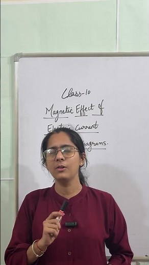 Magnetic Effect of Electric Current| Important Diagrams| Class 10 |Krishna Education Center #science