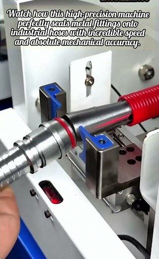 Advanced Automatic Hose Fitting and Crimping Machine