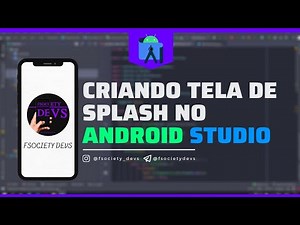 COMO CRIAR UMA TELA DE SPLASH PARA SEU APP NO ANDROID STUDIO ♨️🤯