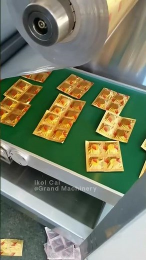 NSL-350 Automatic Strip Packing Machine Soft Aluminum Foil Tablet Blister Strip Packaging Machine