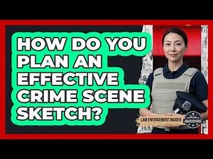 How Do You Plan an Effective Crime Scene Sketch?