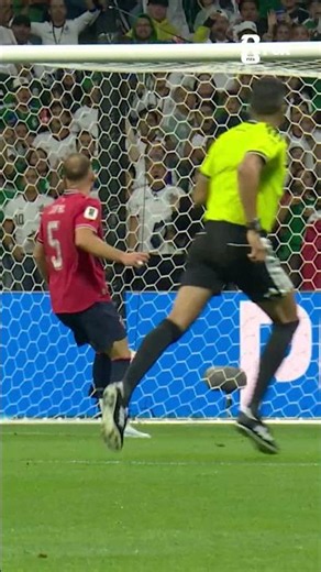 First career FIFA World Cup goal for the 22-year-old Mateo Chávez