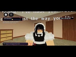 Convince The Crazy Maid To Let You Free ( The Easiest Way Roblox )