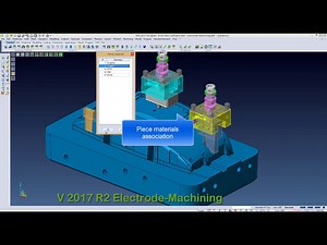 VISI 2017 R2 - Electrode Machining process