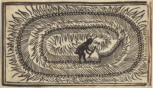 In 1678, a fiery field and a devil with a scythe made crop circle history