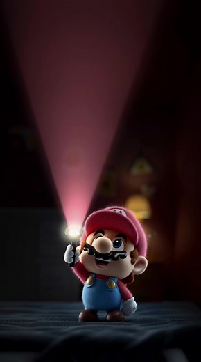 マリオの冒険とライトアップの世界