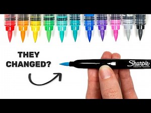 New Sharpie Creative Brush Markers Review + 3 Ways To Use Them
