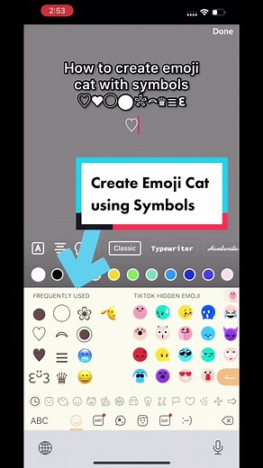 Create Your Emoji Cat Using Keyboard Symbols! Tutorial