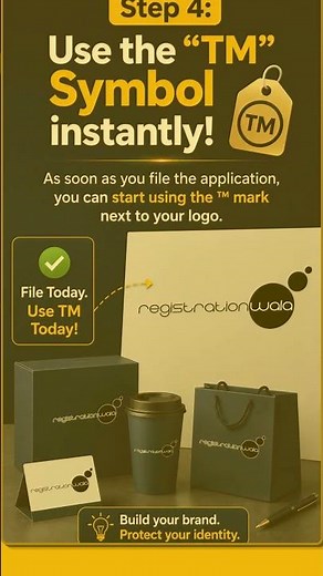 Look at the Step by Step Trademark Registration Process - #brandprotection #trademarkregistration