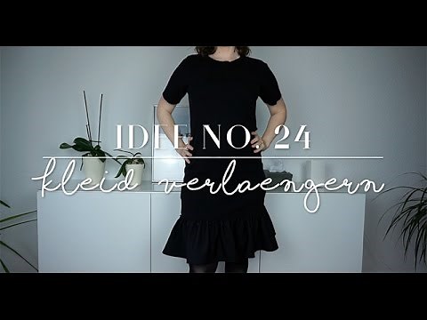 DIY | Lengthening a dress / upcycling | Idea no. 24