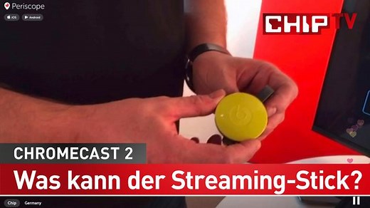 Was kann der neue Chromecast 2?