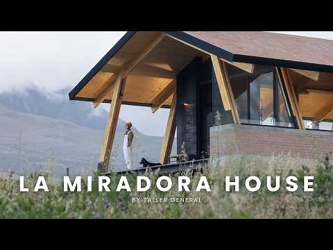The Miradora House in Ecuador | Sustainable Architecture with Breathtaking Volcano Views