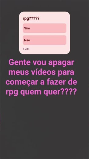 rpg sim ou não